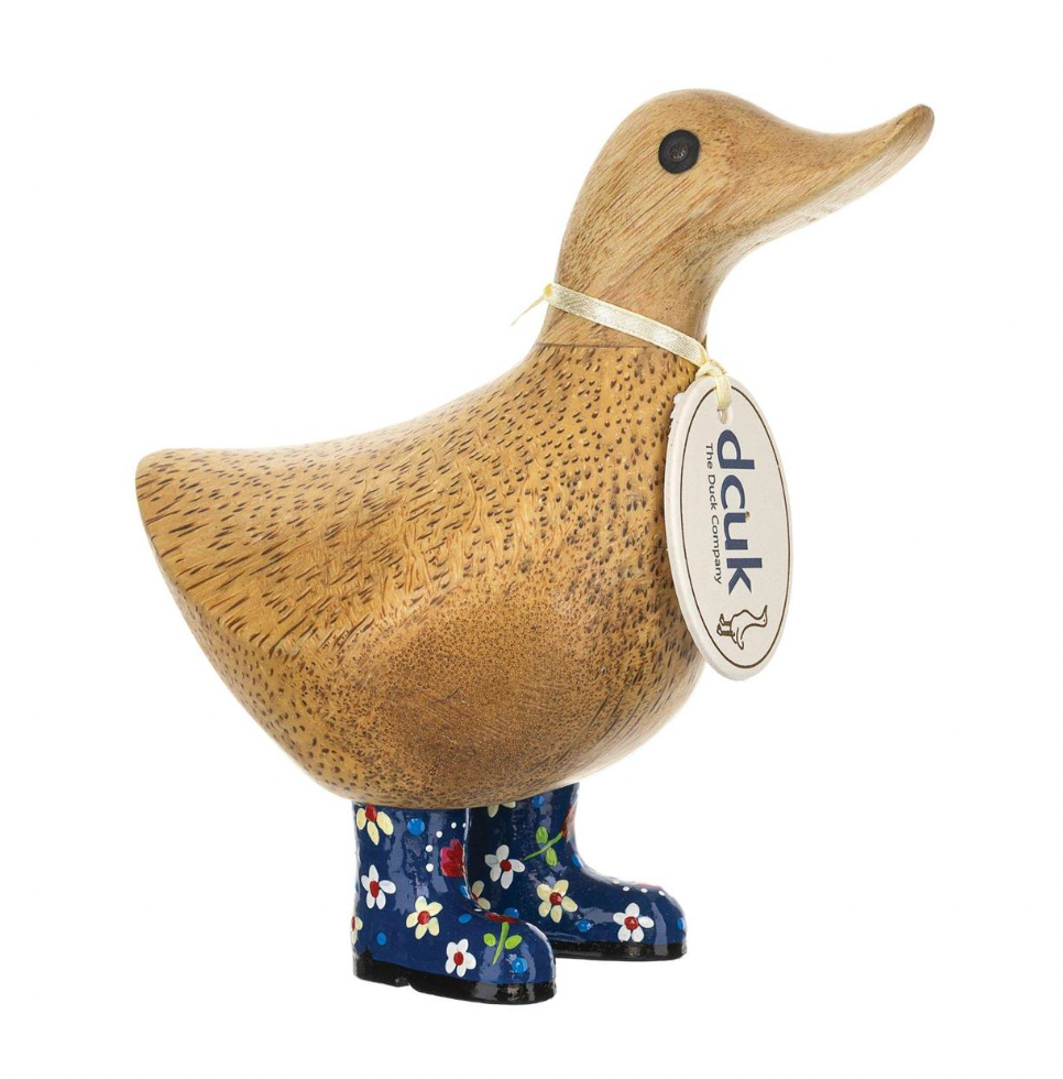 Floral Boot Ducky