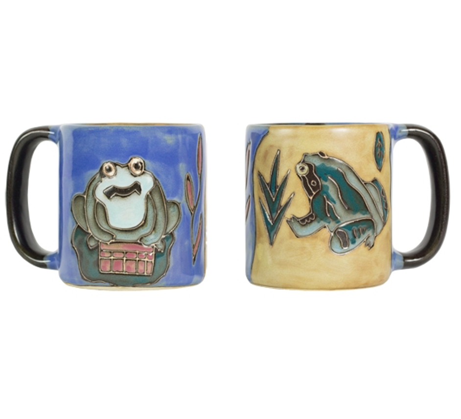 Mara Stoneware Frogs Mug