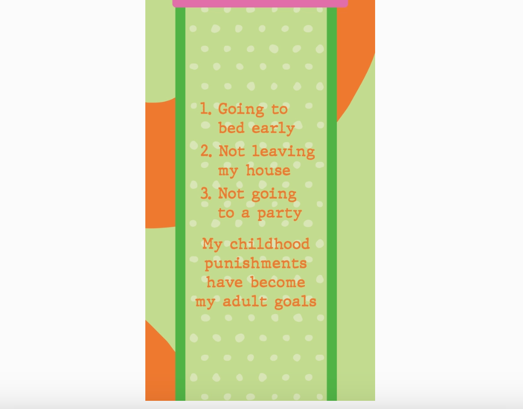 Snarky Dish Towel: Childhood Punishments