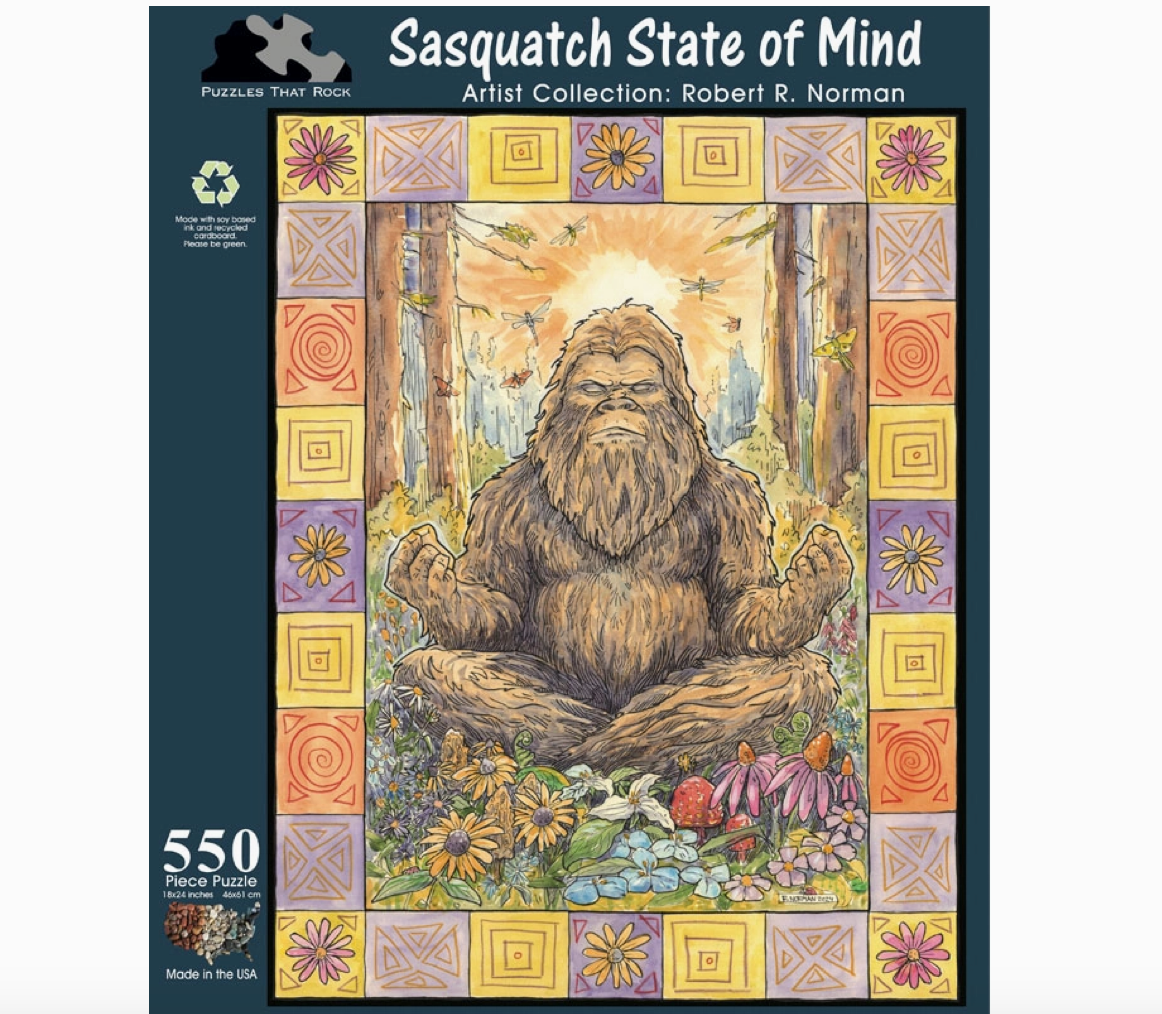 Sasquatch State of Mind Puzzle 550pc