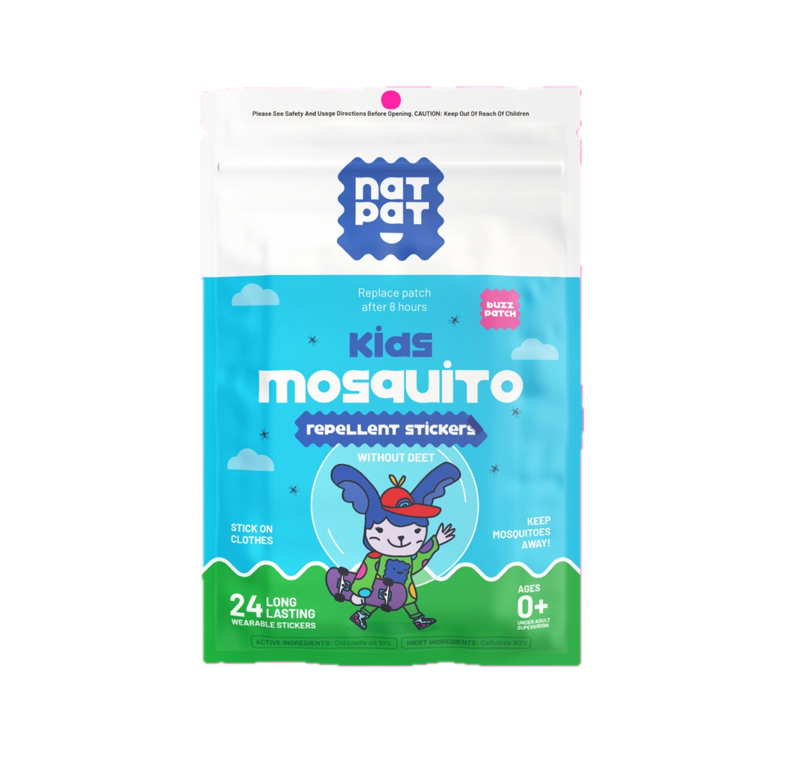 BuzzPatch Mosquito Stickers