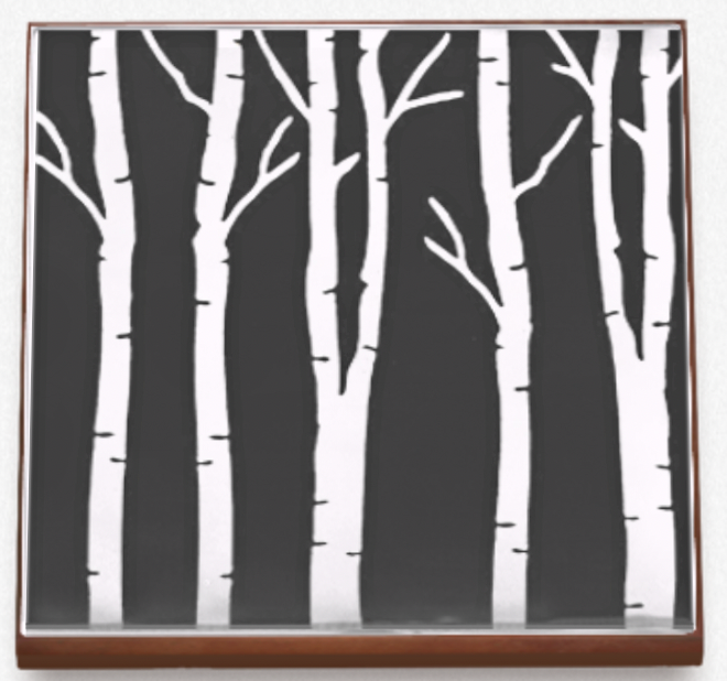 Tile - Birch Trees