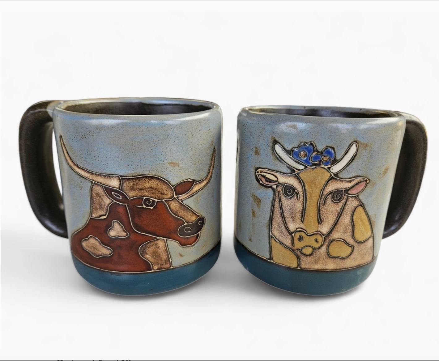 Mara Stoneware Longhorns Mug