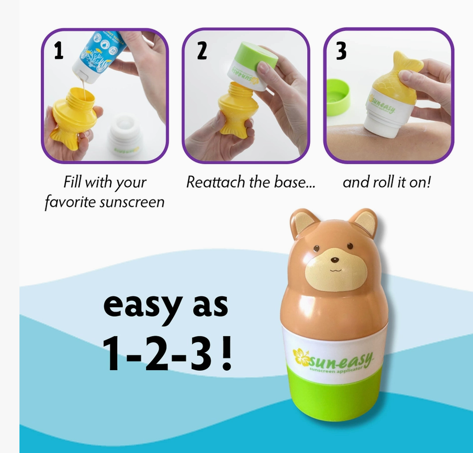 Sun-Easy Sunscreen Applicator