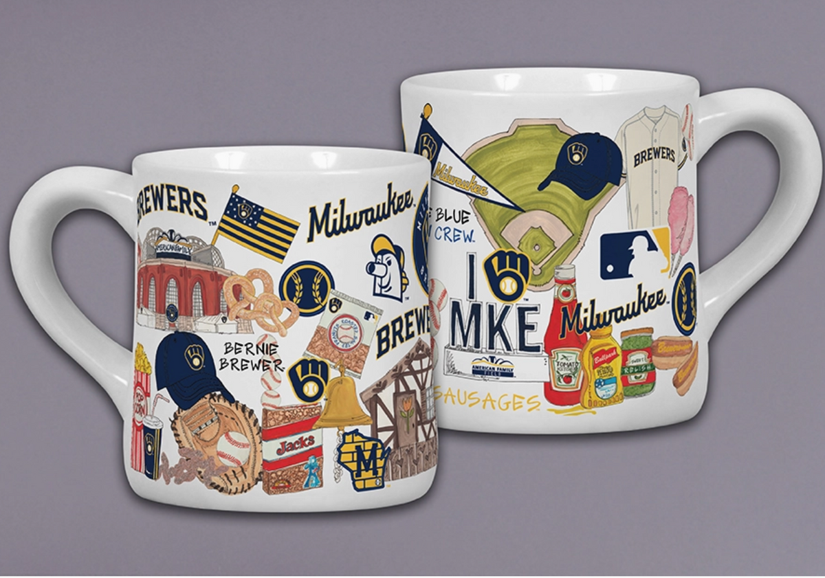 Brewers Baseball Icon Mug