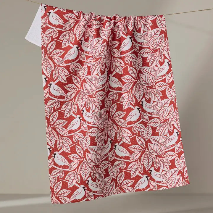Geometry Tea Towel: Cardinal Canopy