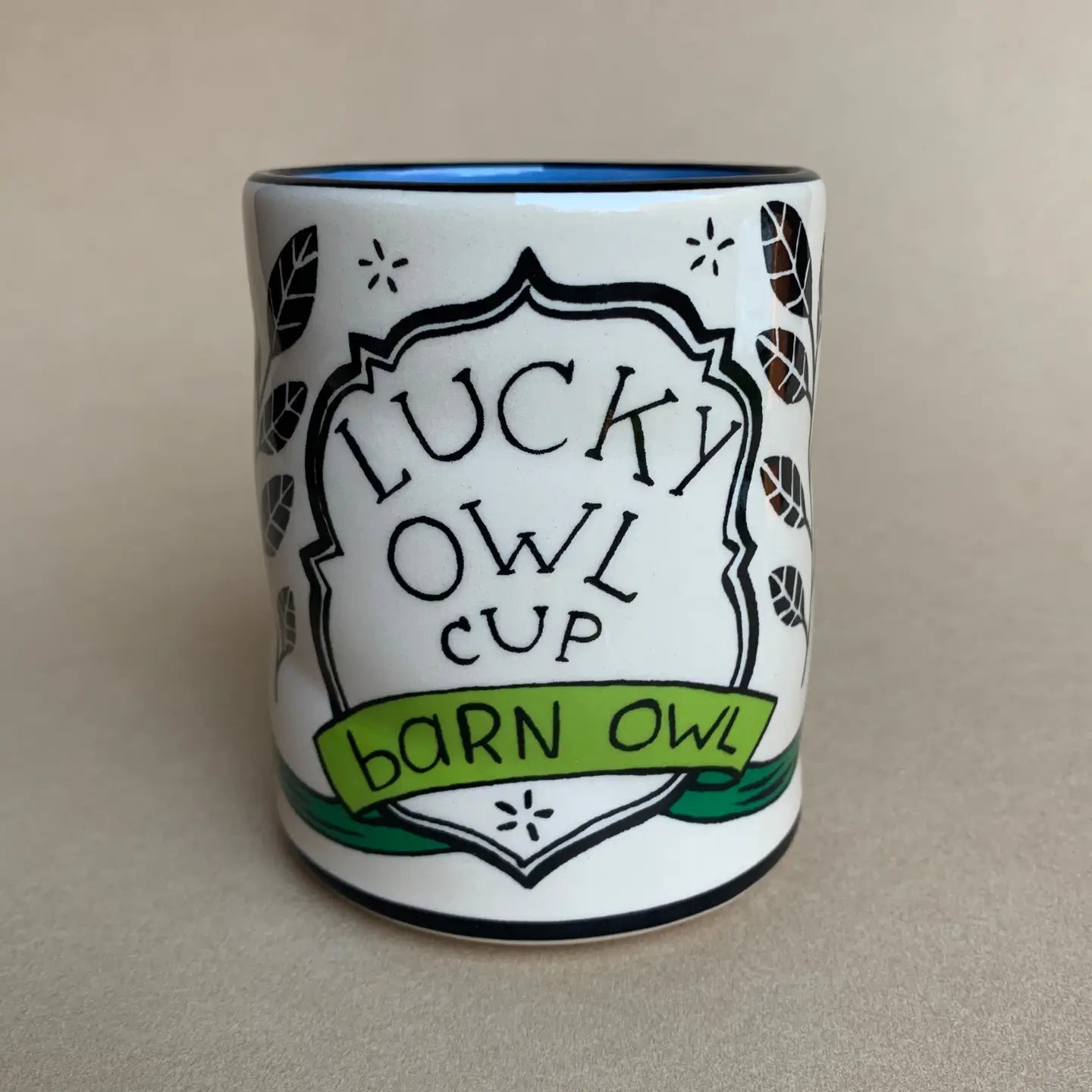 Lucky Barn Owl Cup Large