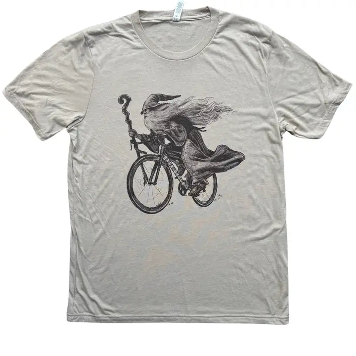 Wizard On Bicycle Classic T-Shirt