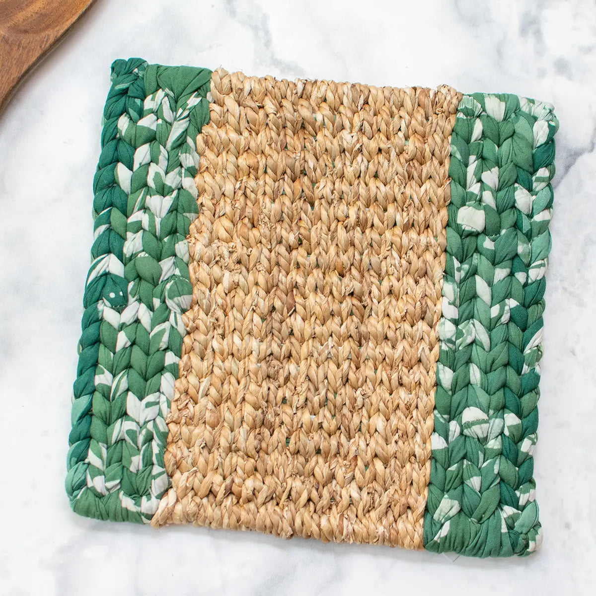 Woven Trivet Water Hyacinth