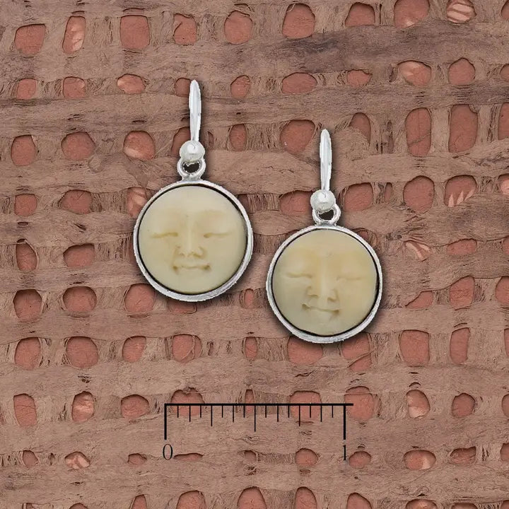 Tagua Sun Earrings L761