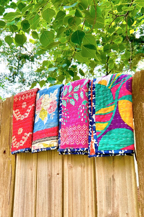 Kantha Kitchen Towel