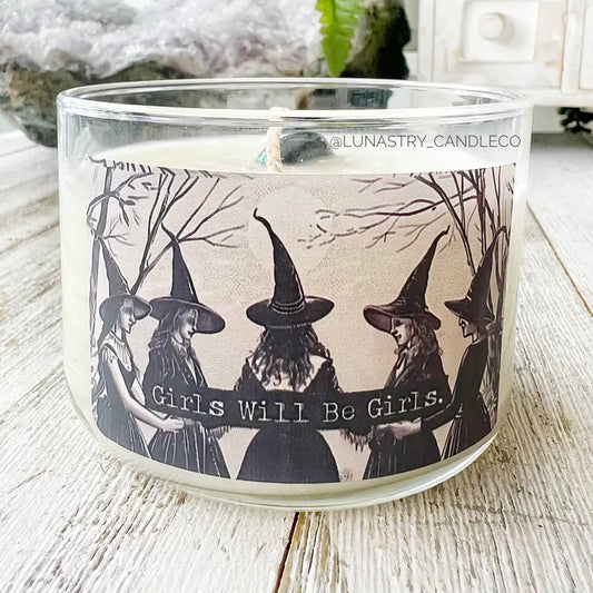 Girls will be Girls Witches Soy Candle