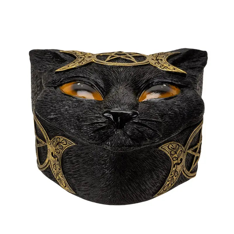 Triple Moon Black Cat Box