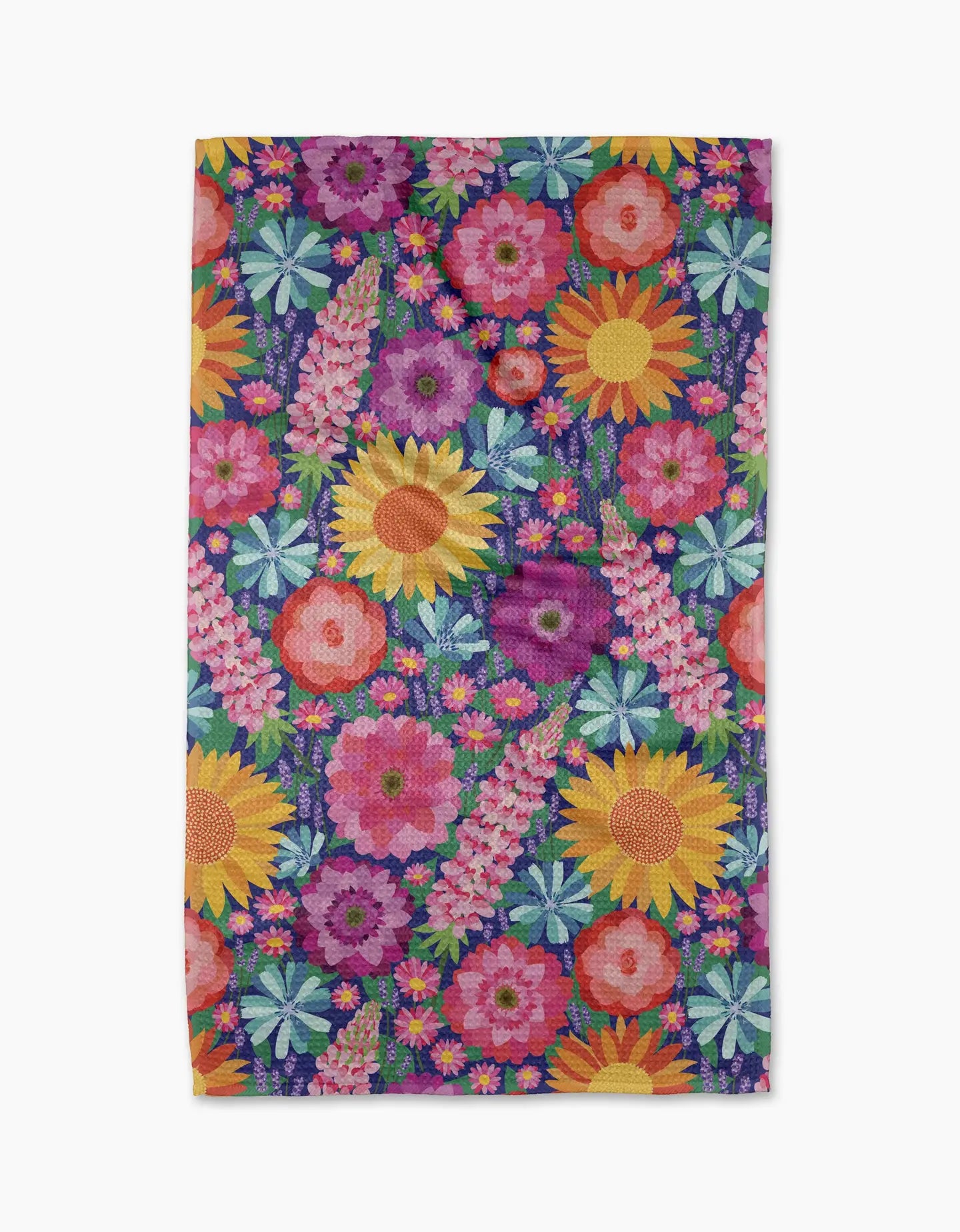 Geometry Tea Towel: Spring Blooms