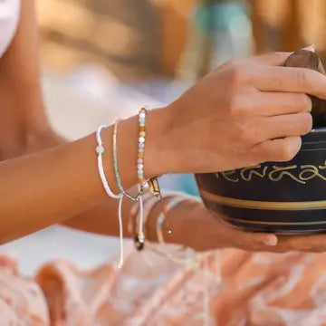 Live by the Sun, Love by the Moon Goddess Bracelet