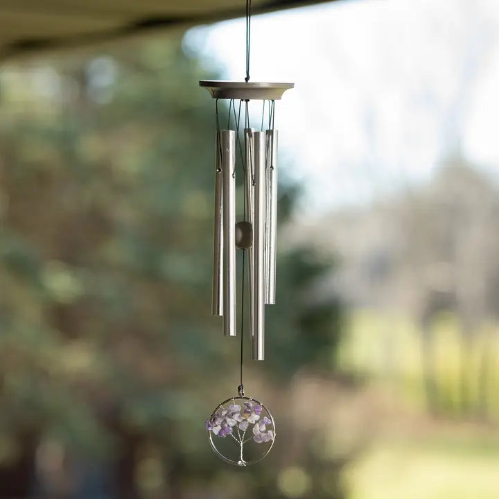 Serenity Tree Chime - Amethyst  Small