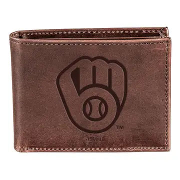 Milwaukee Brewers BiFold Wallet Brown