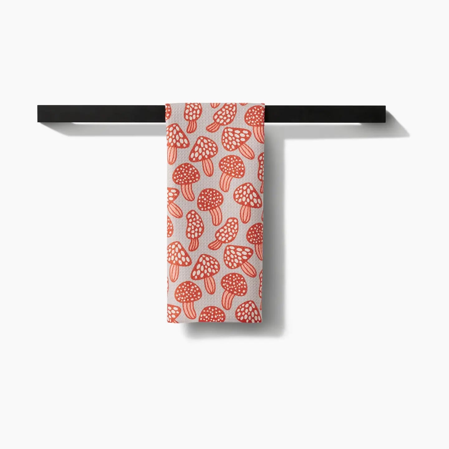 Geometry Tea Towel: Many Mushrooms