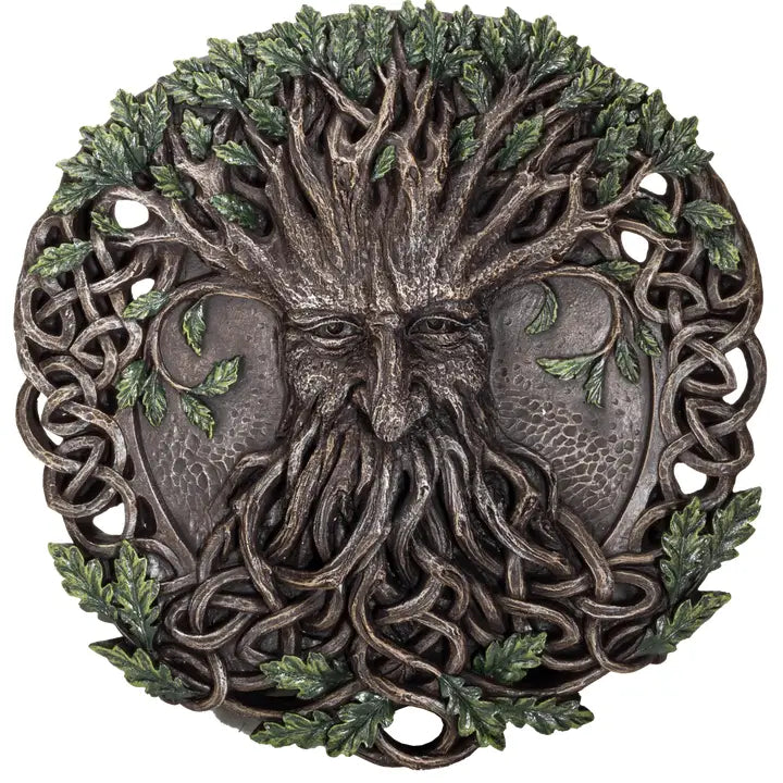 Greenman Plaque Round Large