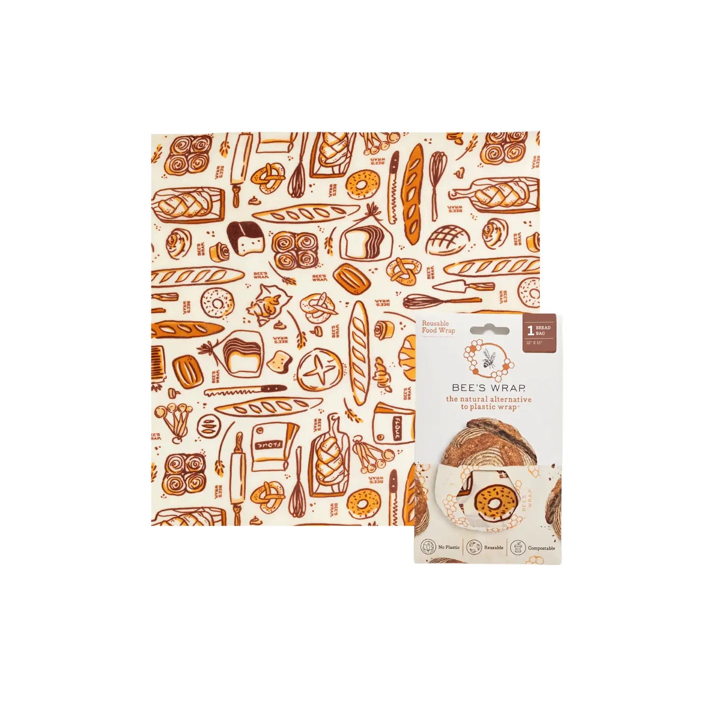Bee's Wrap Bread Bag
