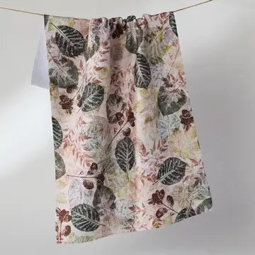Geometry Tea Towel: Woodland Press