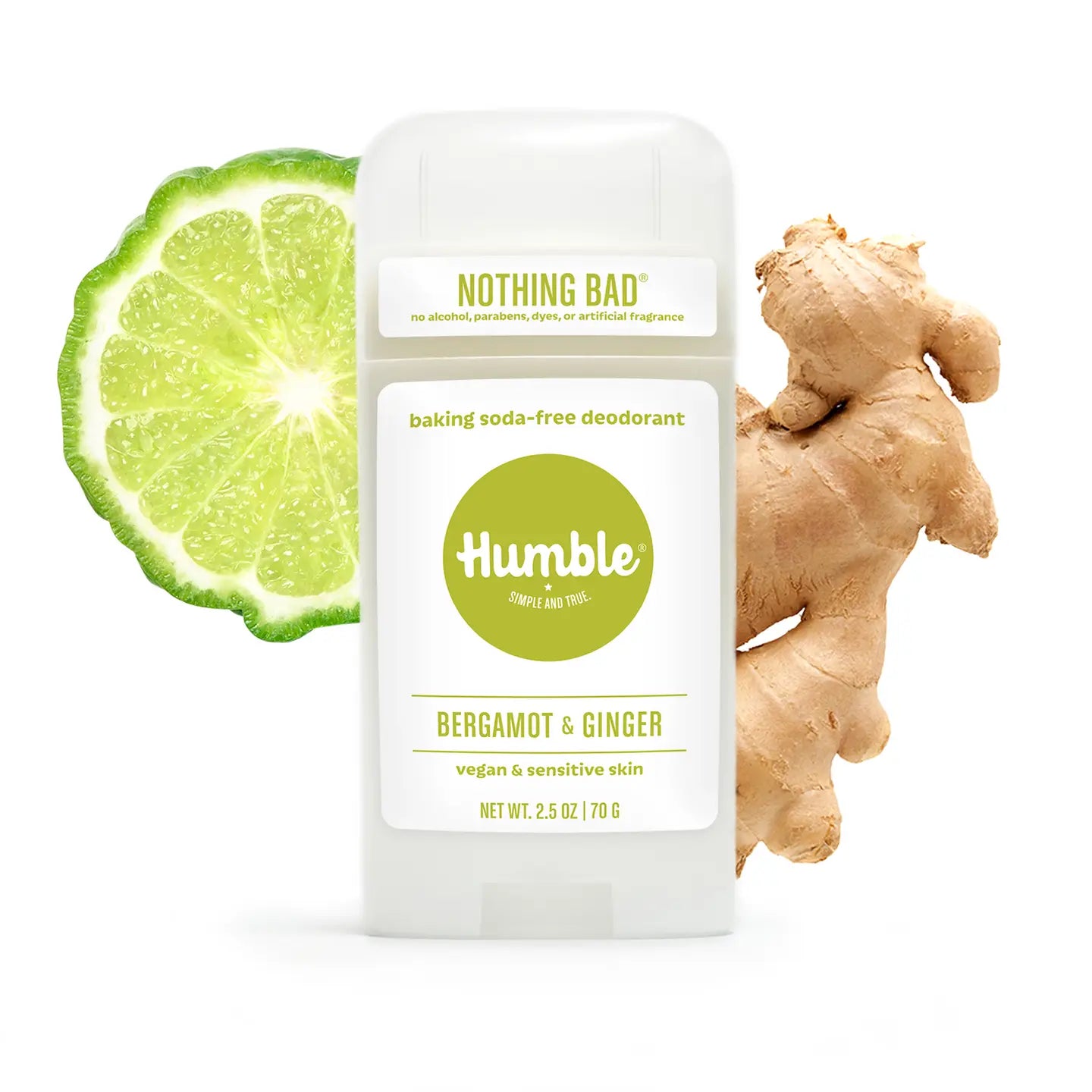 Bergamot & Ginger Vegan & Sensitive Deodorant