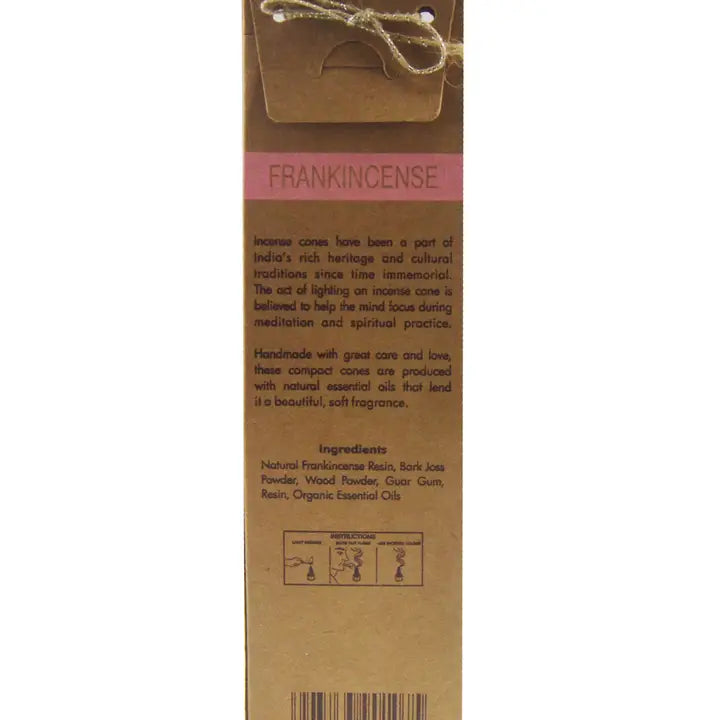 Organic Goodness Incense Cones Frankincense