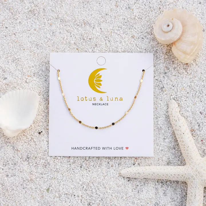 Circles Gold Necklace