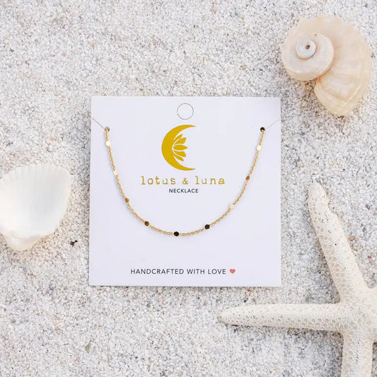 Circles Gold Necklace