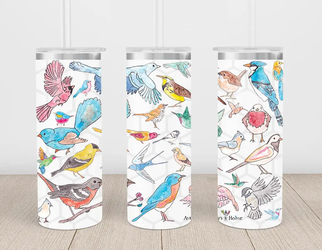 Bird Breeds Skinny Tumbler 20oz