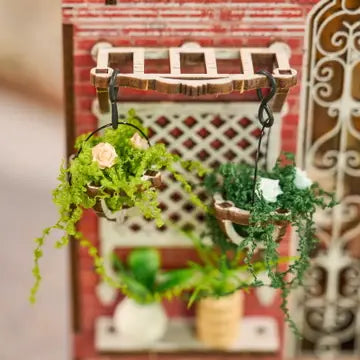 DIY Book Nook Kit:  Flower Shop