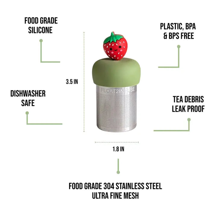 Strawberry Floating Tea Infuser