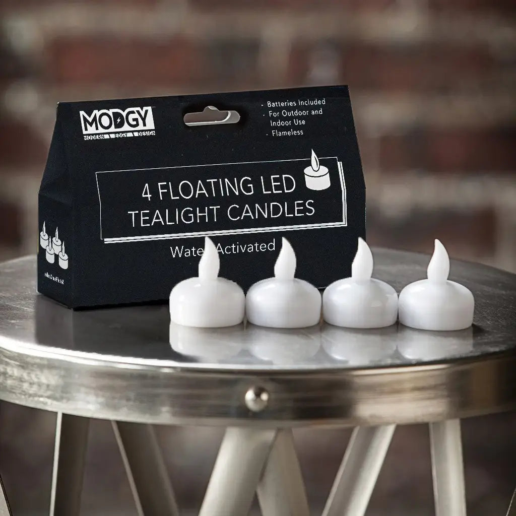 Water Activated LED Candles 4pk