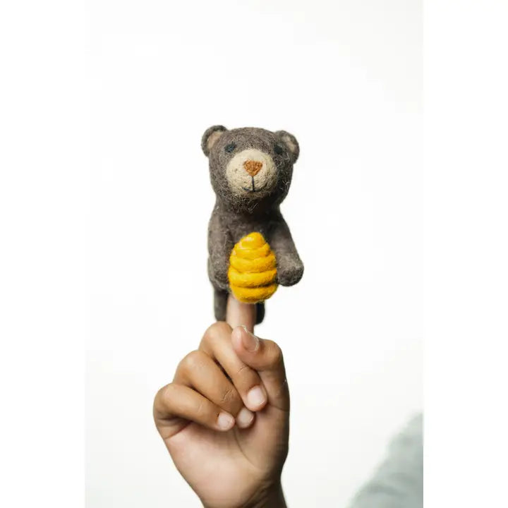 Brown Bear Finger Puppet