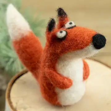 Fox Wool Felt Ornament