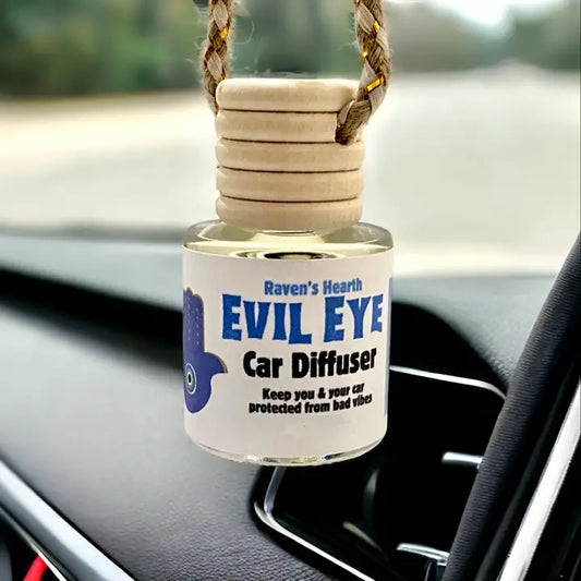 Evil Eye Car Diffuser - Protection - Spruce & Sandalwood