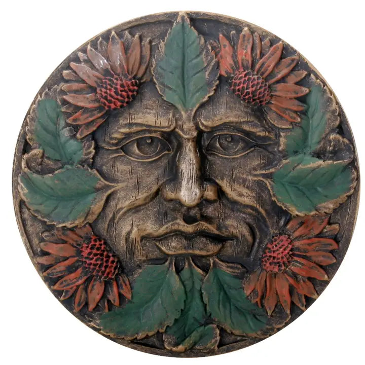 Greenman Plaque Seasons Summer