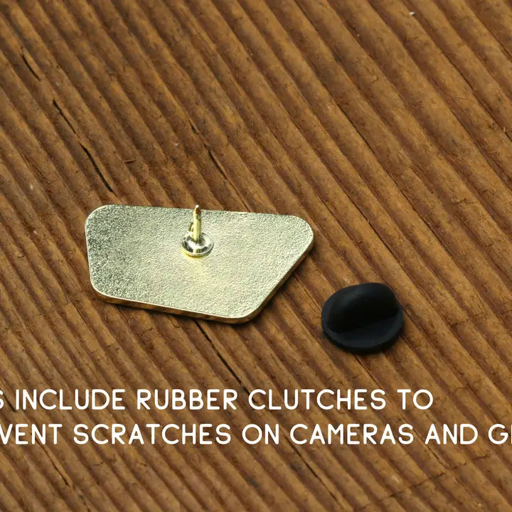 Enamel Pin May the Forest Be with You