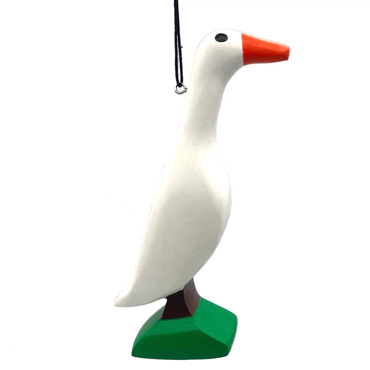 Runner Duck Balsa Wood Ornament