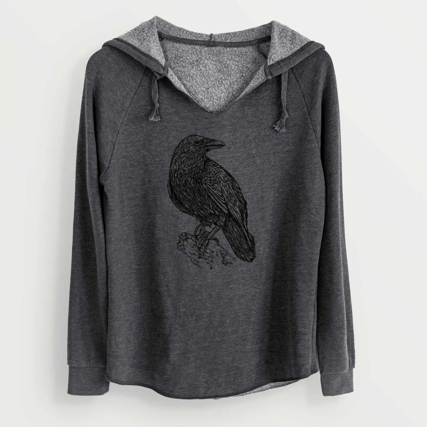 Corvus Corax Raven Hooded Sweatshirt