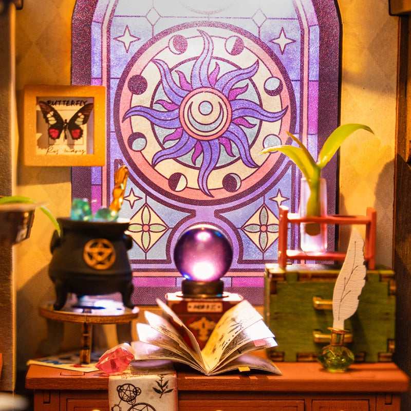The Magic Study DIY Miniature House Puzzle