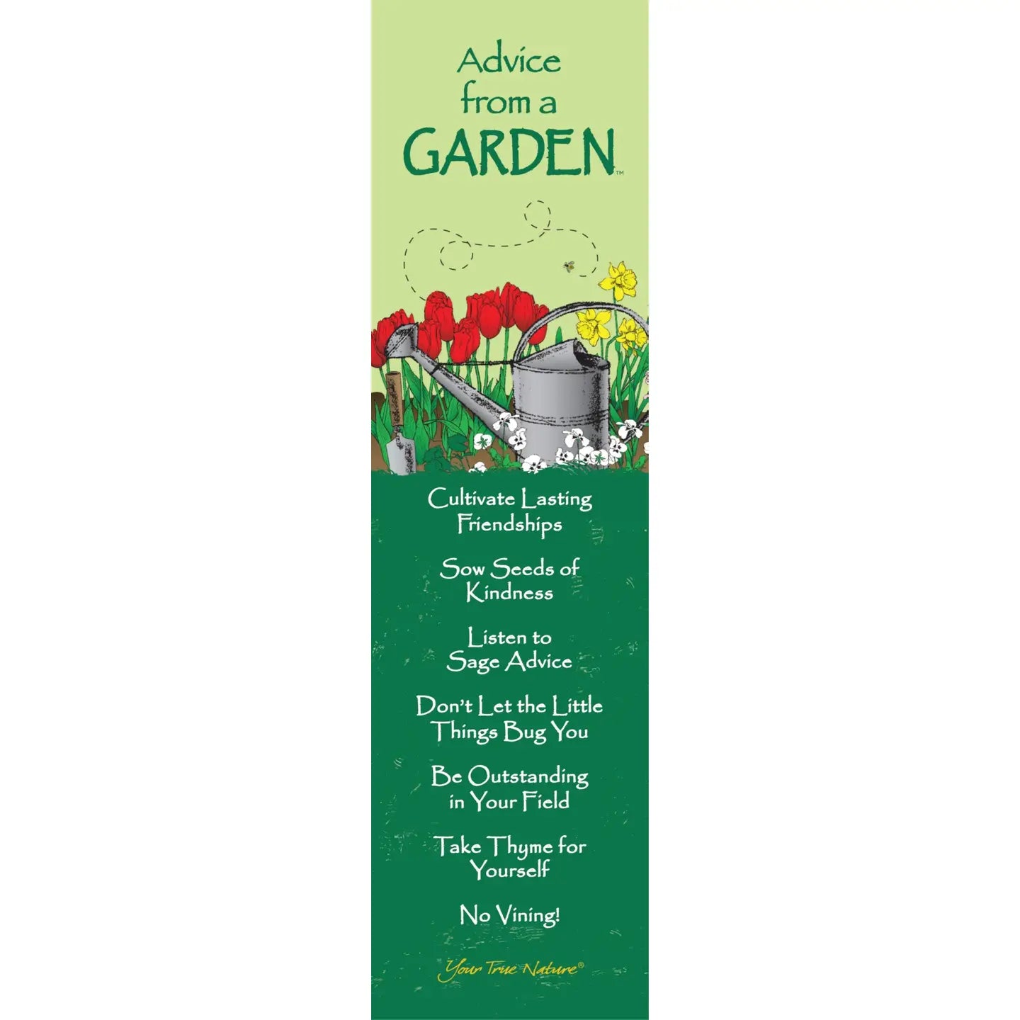 Bookmark Advice from a Garden