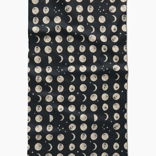 Geometry Tea Towel: Moon Dots