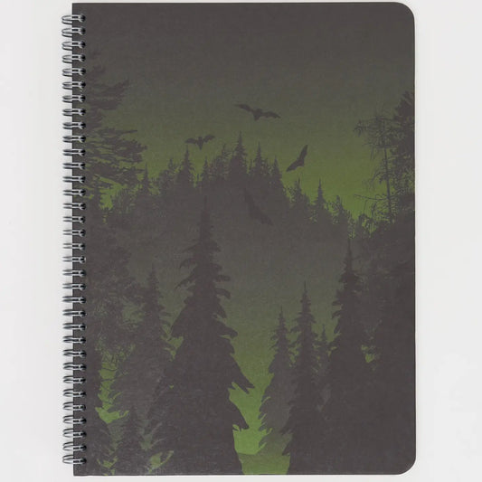 Twilight Forest Spiral Notebook