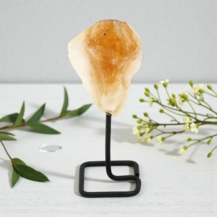 Citrine Point on Stand