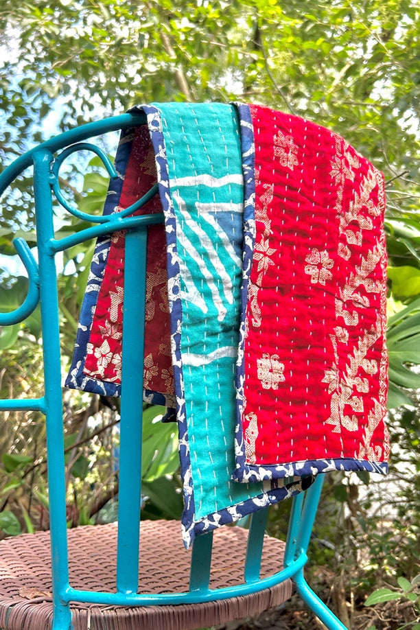 Kantha Kitchen Towel