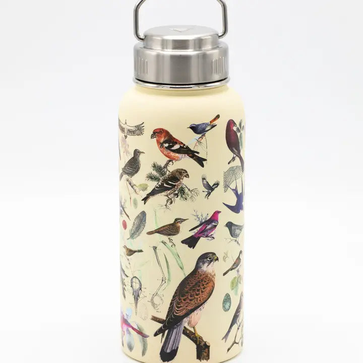 Birds Stainless Steel Vacuum Flask 32oz