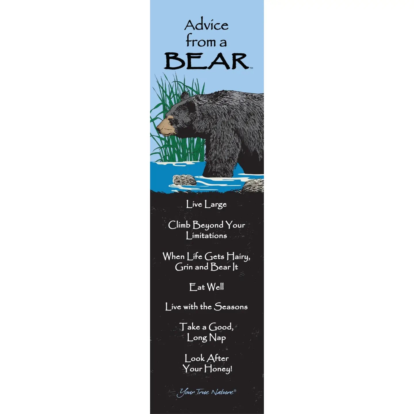 Bookmark Advice from a Bear