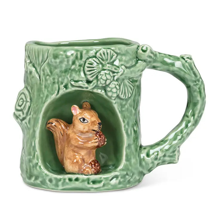 Squirrel Nature Inspired Mug 4"