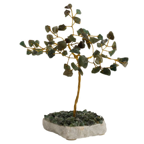 Green Adventurine Gemstone Tree